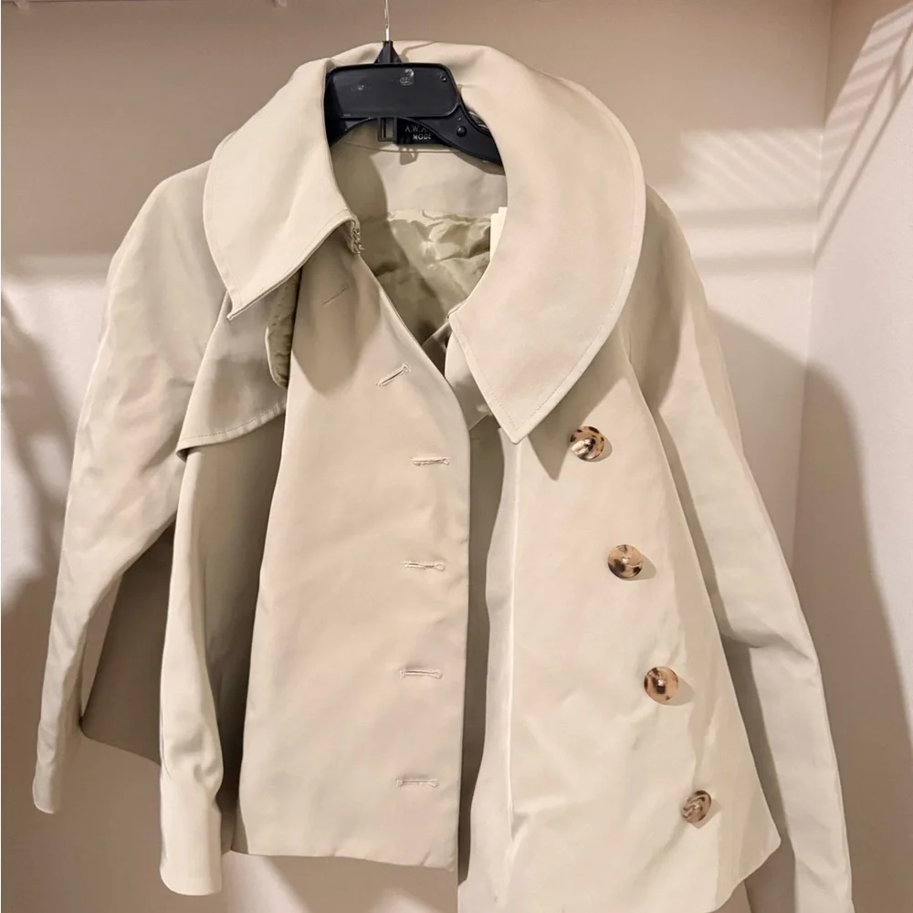 Awake Mode Gabardine Trench Coat - Picture 9 of 14